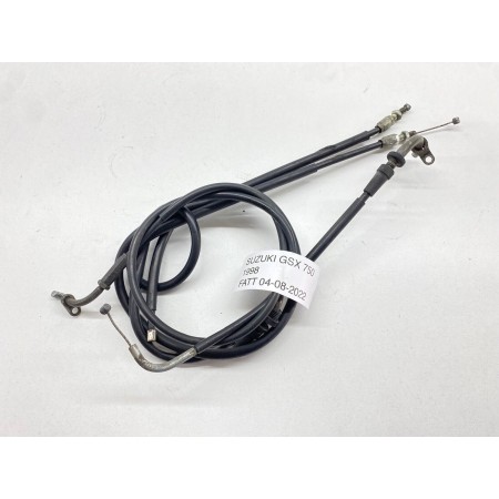FILI CAVI GAS ACCELERATORE ARIA CARBURATORE SUZUKI GSX 750 1998-2003 NAKED