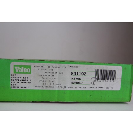 801192 KIT FRIZIONE VALEO - VOLKSWAGEN PASSAT 1.3 1.5 1.6