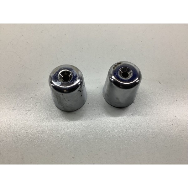 PAIR OF HANDLEBAR COUNTERWEIGHTS RIGHT LEFT GILERA NEXUS 250 500 2003-2005