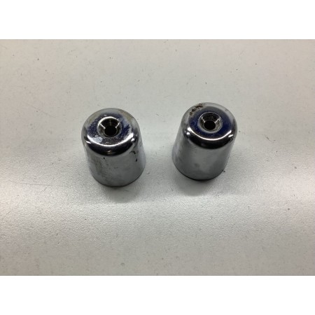 PAIR OF HANDLEBAR COUNTERWEIGHTS RIGHT LEFT GILERA NEXUS 250 500 2003-2005