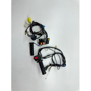 COPPIA MANOPOLE RISCALDATE DEVIOLUCI DX SX SUZUKI BURGMAN 650 EXECUTIVE 2008 2