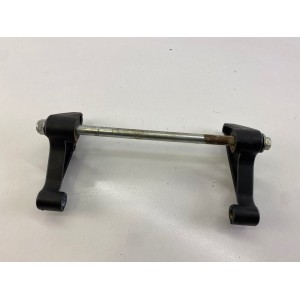 SWINGARM PIVOT BRACKET FOOTRESTS RIGHT LEFT HANWAY RAW 125 CAFE RACER BLAK 2012-2021