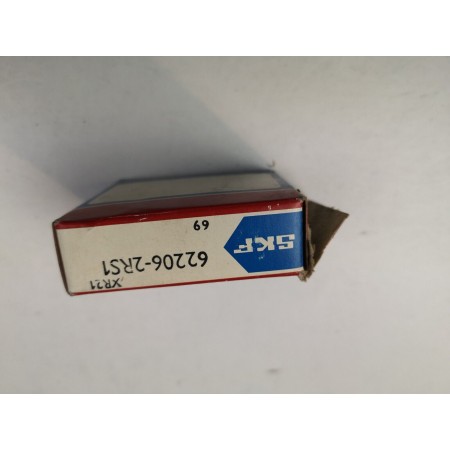 ROLLER BALL BEARINGS SKF 6206 - 2 RS1