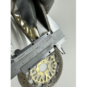 COPPIA DISCHI FRENO RUOTA ANTERIORE DX SX HONDA CBR 900 RR 1996-1997 SC33 2