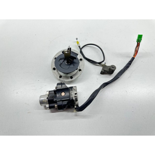 KIT SERRATURE BLOCHETTI CHIAVE TAPPO SUZUKI GSXR GSX-R 600 STRAD 1996-2000