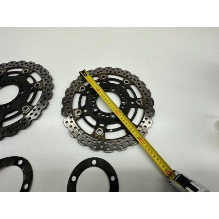 COPPIA DISCHI FRENO ANTERIORI KAWASAKI ER6-F ER6-F ER6F ER6N 2006-2009-2011