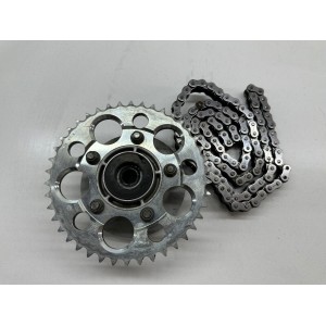 KIT CORONA E CATENA MOZZO RUOTA SUZUKI RF 600 R RF600 R 1993-1998 GN76A