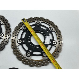 PAIRE DE DISQUES DE FREIN AVANT KAWASAKI ER-6N 650 2012-2016 2