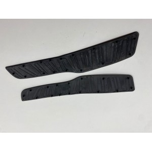 COPPIA TAPPETTINI PEDANA POGGIA PIEDI DX SX PIAGGIO X8 125 200 250 2004-2007 2