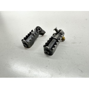 PAIRE DE REPOSE-PIEDS DROITE GAUCHE HONDA XL 200R XL200 R 1988 85-91
