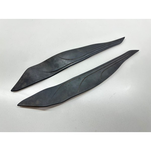 COPPIA TAPPETTINI PEDANA POGGIA PIEDI DX SX HONDA PCX 125 150 2009-2013