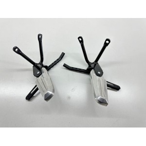 COPPIA PEDALINE PASSEGGERO DX SX HONDA PCX 125 150 2009-2013