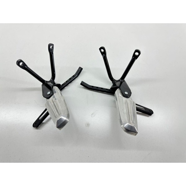 COPPIA PEDALINE PASSEGGERO DX SX HONDA PCX 125 150 2009-2013