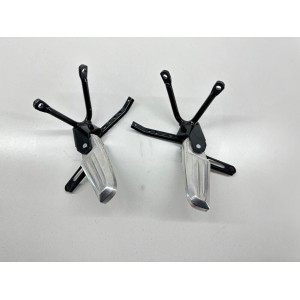 PAAR BEIFAHRER FUSSRASTEN RECHTS LINKS HONDA PCX 125 150 2009-2013 2