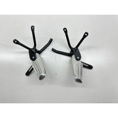 COPPIA PEDALINE PASSEGGERO DX SX HONDA PCX 125 150 2009-2013