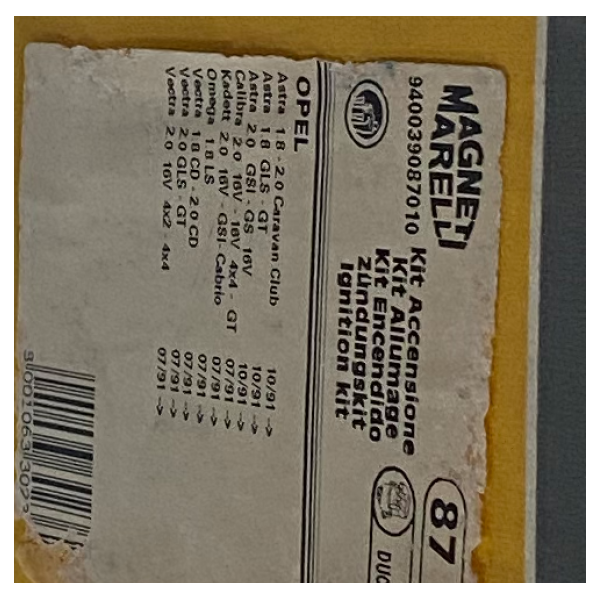 OPEL ASTRA 1.8 - 2.0 omega verta - SPINTEROGENOUS-DECKEL + DREHBÜRSTE