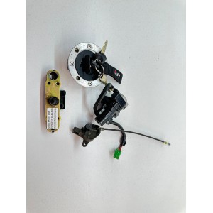 KIT SERRATURE BLOCHETTI CHIAVE SUZUKI BANDIT 1200 S V719 GV75A 1995-2000