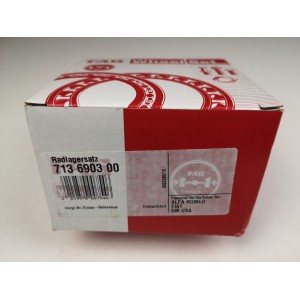 FAG RADLAGERSATZ ALFA ROMEO SPIDER 3.0 V6 24V KW:162 1999 2003 713690300