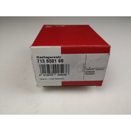 713650160 KIT CUSCINETTO RUOTA ANTERIORE FAG NUOVO