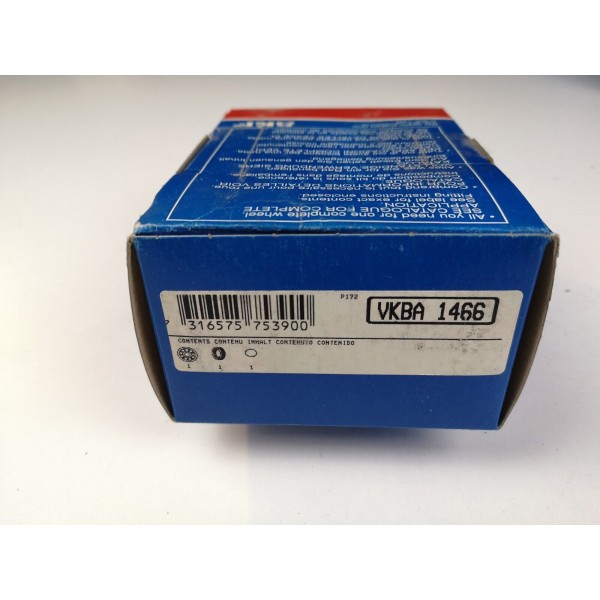 KIT CUSCINETTI RUOTA POSTERIORE SKF VKBA1466 FORD TRANSIT PER 5025900