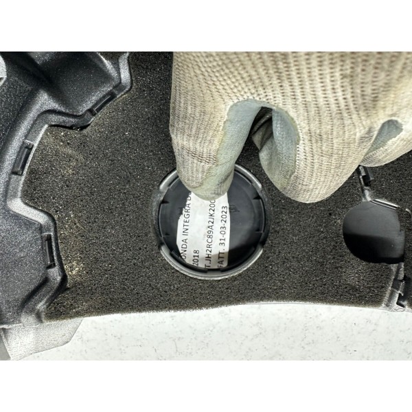 KUNSTSTOFF FUSSRASTENABDECKUNG LINKS HONDA INTEGRA NC 750 DCT 2018-2020