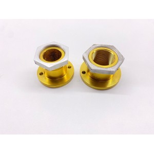 COPPIA BOCCOLE TELAIO FORCELLONE DX SX SUZUKI GSXR GSX-R 1000 2003 2004 2