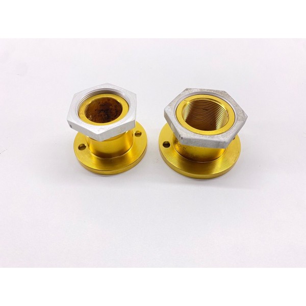 COPPIA BOCCOLE TELAIO FORCELLONE DX SX SUZUKI GSXR GSX-R 1000 2003 2004