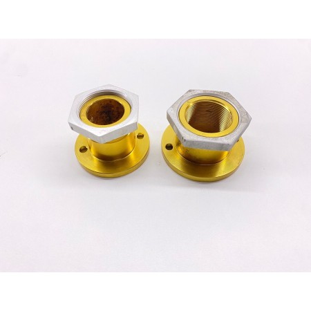 COPPIA BOCCOLE TELAIO FORCELLONE DX SX SUZUKI GSXR GSX-R 1000 2003 2004