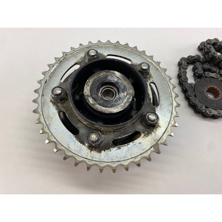 KIT SPROCKET SPROCKET CHAIN HALF-NEW HONDA PC46 CB 500 X ABS 2017 2018
