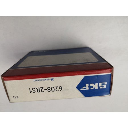 SKF 6208-2RS1 BEARING DIAMETER MM 40X80X18