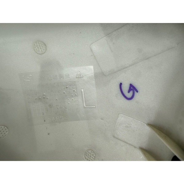 PLASTICA COVER LATERALE SX HARTFORD VERVMOTO CLASSIC 250 S 2015-2018-2020