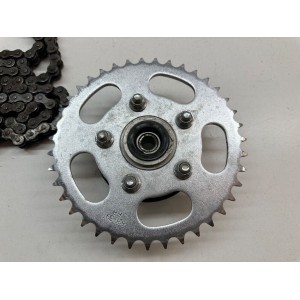 MOYEU PIGNON CHAINE HARTFORD VERVMOTO CLASSIC 250 S 2015-2018-2020 2