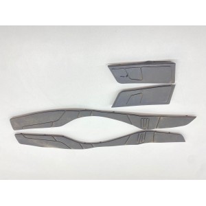 SUZUKI BURGMAN 400 2007-2012 K7 RUBBER FOOTPEG MAT KIT