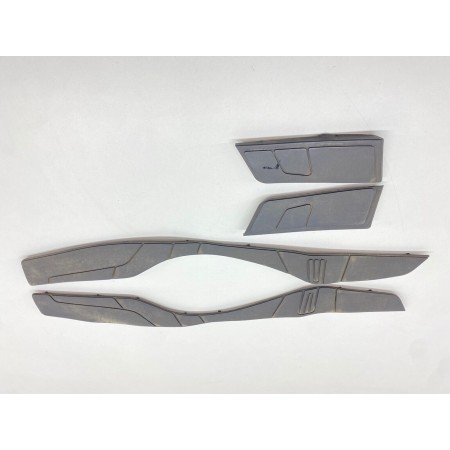 SUZUKI BURGMAN 400 2007-2012 K7 RUBBER FOOTPEG MAT KIT