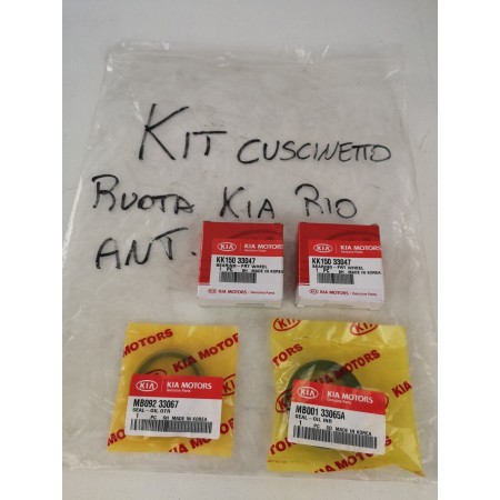 2x kit cuscinetti cuscinetto ruota ajs Ant KIA RIO MAZDA DEMIO 121