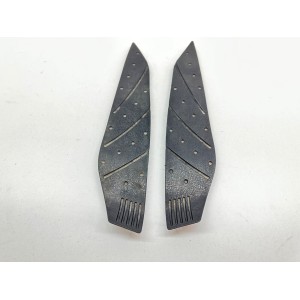 COPPIA TAPPETTINI PEDANA POGGIA PIEDI YAMAHA XMAX X-MAX 125 250 2005-2007-2009