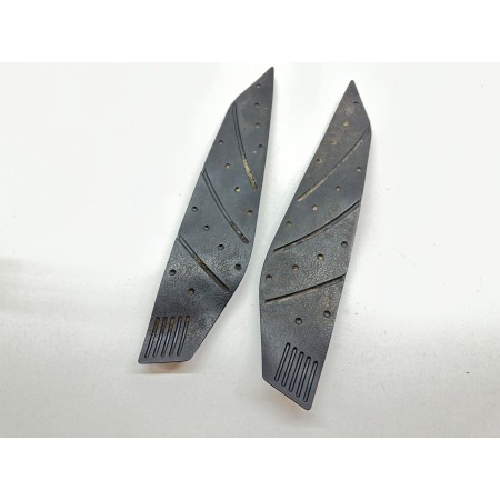 COPPIA TAPPETTINI PEDANA POGGIA PIEDI YAMAHA XMAX X-MAX 125 250 2007-2009