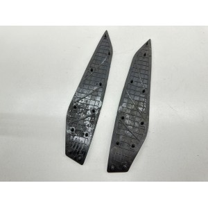 COPPIA TAPPETTINI PEDANA POGGIA PIEDI YAMAHA XMAX X-MAX 125 250 2007-2009 2