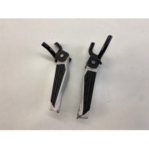 COPPIA PEDALINE PASSEGGERO DX SX KYMCO XCITING 250 300 500 2004-2014