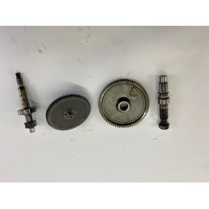 KIT ENGRANAJE RUEDA TRASERA KYMCO AGILITY 50 R16 4T 2007-2013 2