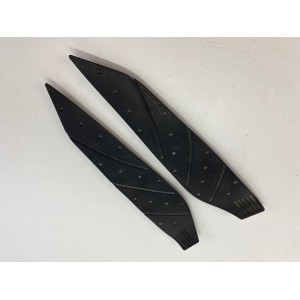 PAIRE DE TAPIS DE REPOSE-PIEDS YAMAHA X-MAX XMAX 250 2005-2009