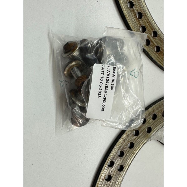 COPPIA DISCHI FRENO RUOTA ANTERIORE BMW R 850 R R28 R850 R 1999-2000-2006