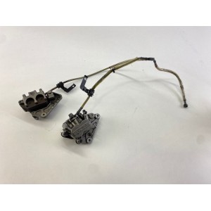 KIT PAR DE PINZAS DE FRENO DELANTERO DERECHO IZQUIERDO KYMCO MYROAD MY ROAD 700 I ABS 2011-2016