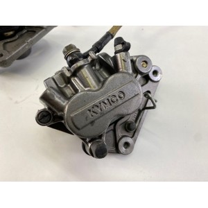 KIT PAIR OF FRONT BRAKE CALLIPERS RIGHT LEFT KYMCO MYROAD MY ROAD 700 I ABS 2011-2016 2