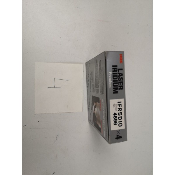 SATZ 4 X ZÜNDKERZEN NGK 4696 IFR5D10 PLATIN