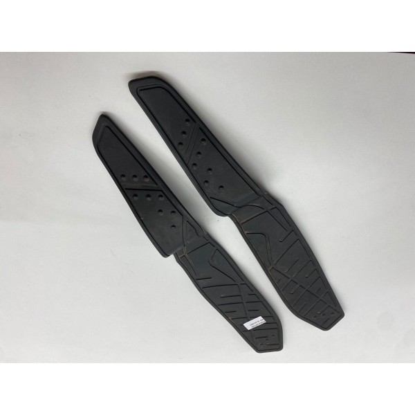 COPPIA TAPPETTINI IN GOMMA PEDANA KYMCO XCITING 250 300 500 2005-2014