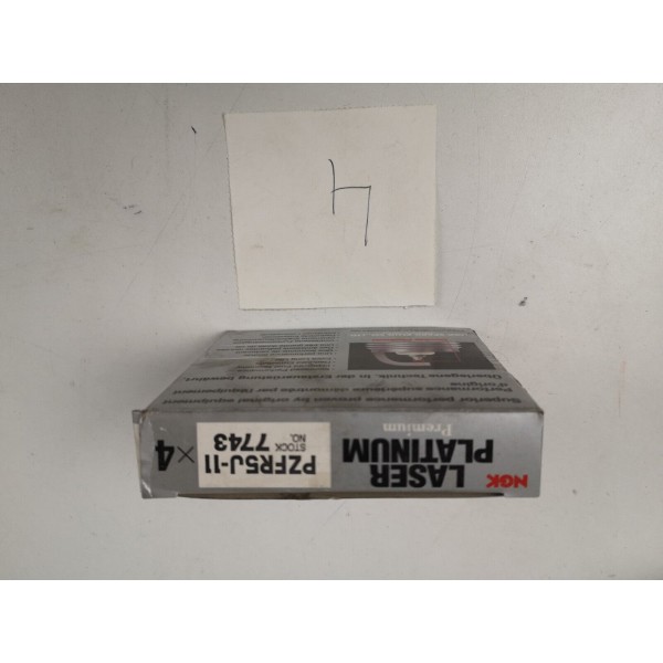 4 SPARK PLUG KIT PLATINUM SPARK PLUG NGK 7743 PZFR5J-11