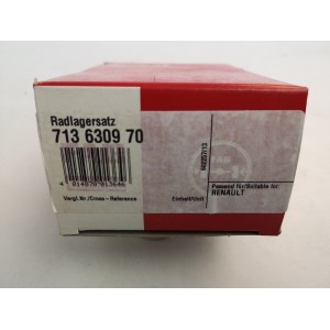 1 Radlagersatz FAG 713 6309 70 für RENAULT MEGANE SCENIC 2003-2010
