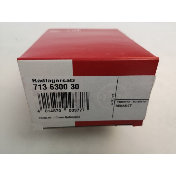 713630030 FAG RADLAGERSATZ VORNE NEU RENAULT DACIA NISSAN