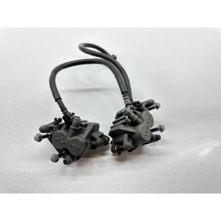 PAIR OF FRONT BRAKE CALLIPERS RIGHT LEFT KAWASAKI Z 750 2003-2006 ZR750
